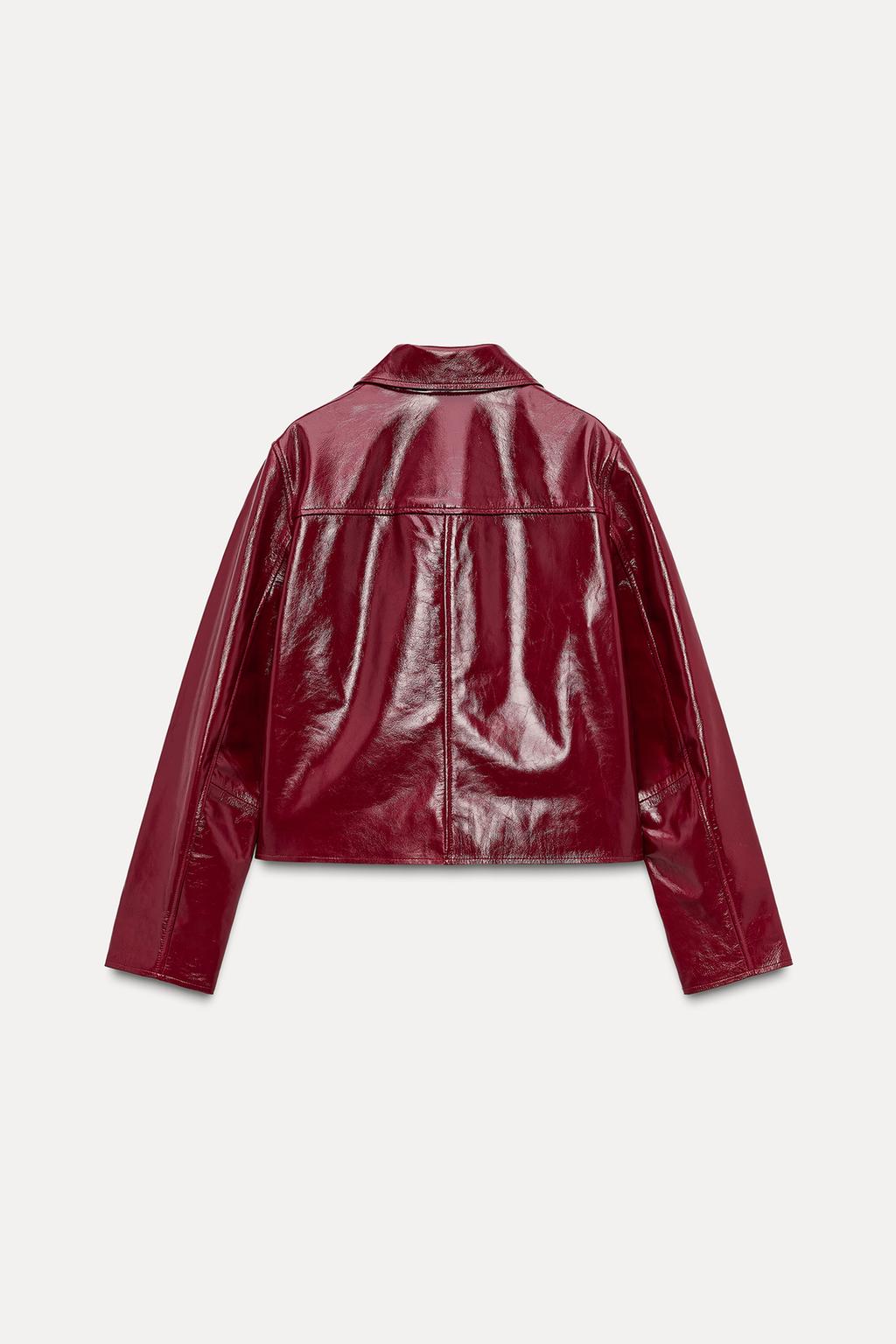 100% leather jacket ZW Collection limited edition