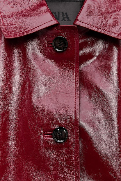 100% leather jacket ZW Collection limited edition