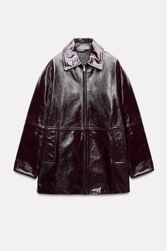 ZW Collection Leather Jacket