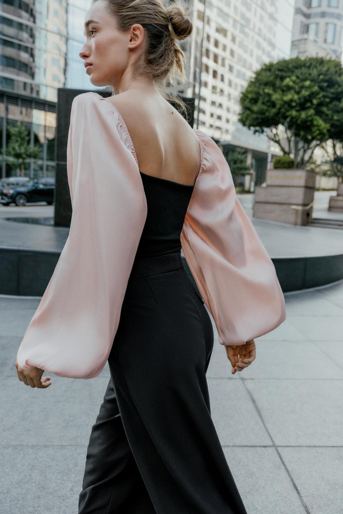 Contrast Stretch Bodysuit
