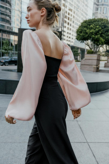 Contrast Stretch Bodysuit