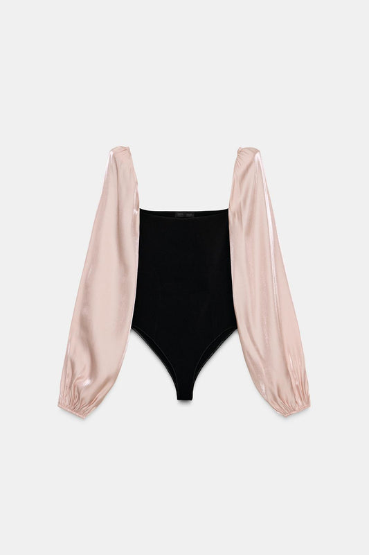Contrast Stretch Bodysuit