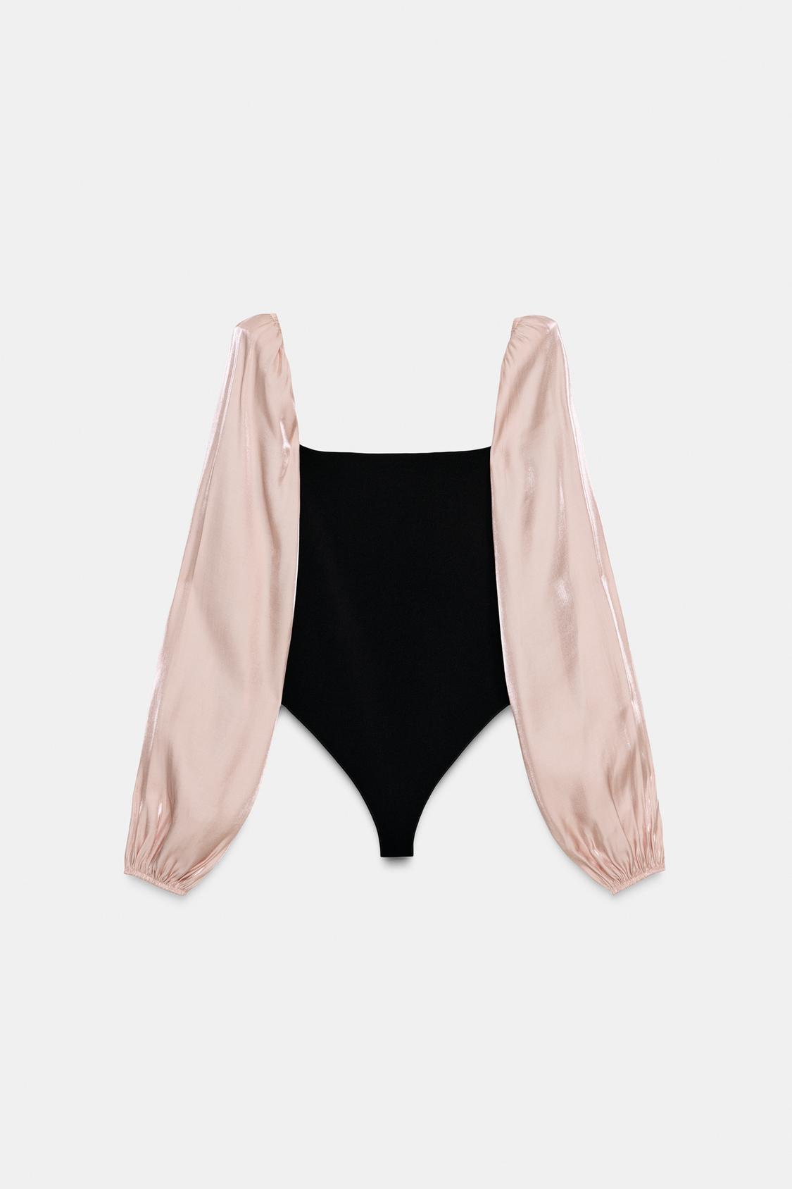 Contrast Stretch Bodysuit