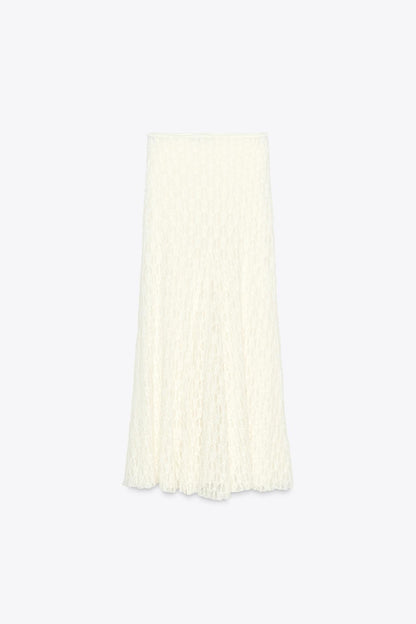 Long Lace Skirt