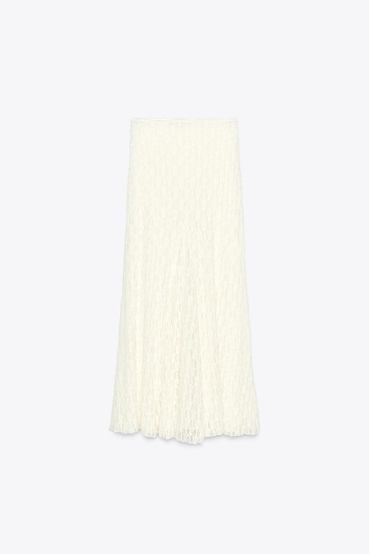 Long Lace Skirt