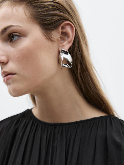 Flowing balloon blouse