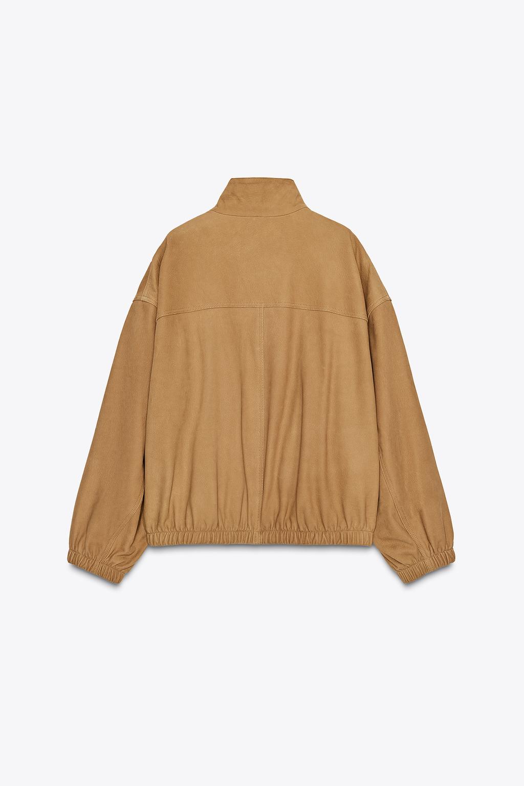ZW COLLECTION Limited Edition Leather Bomber Jacket