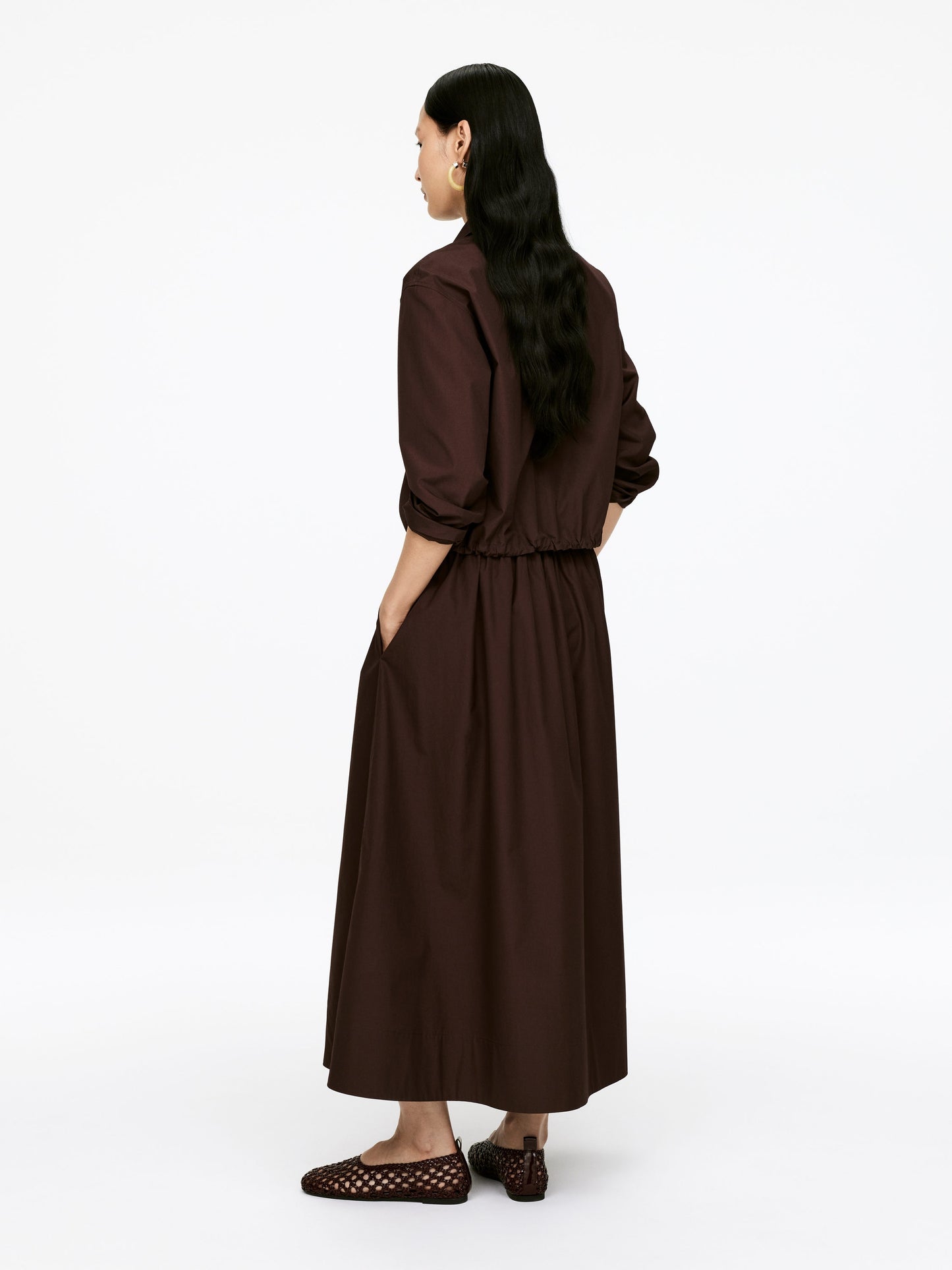 Cotton Poplin Skirt