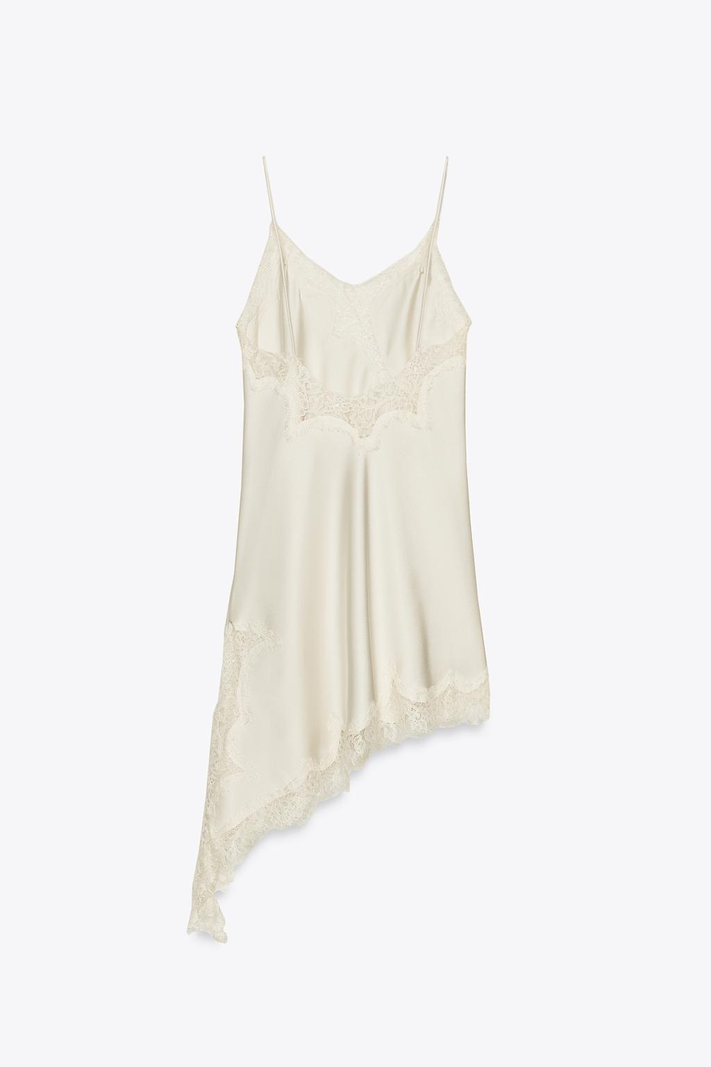 ZW COLLECTION Asymmetric Lace Dress