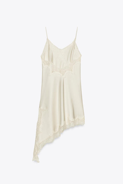ZW COLLECTION Asymmetric Lace Dress
