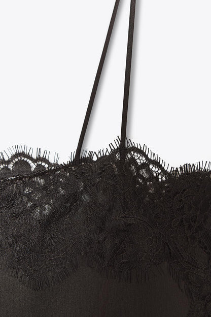 ZW COLLECTION Satin Lace Top