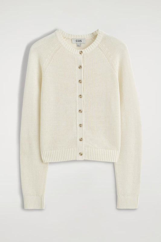 KNITTED LINEN Knitted Linen Cardigan