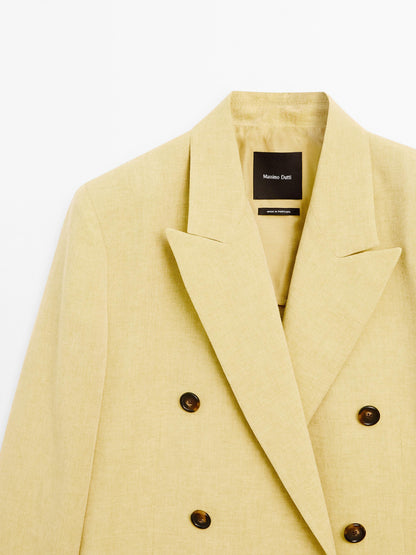 Double-breasted blazer