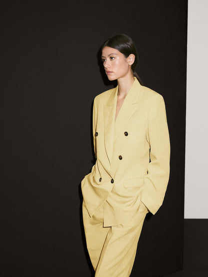 Double-breasted blazer