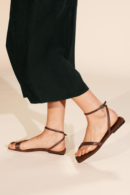 Limited Edition Minimal Suede Leather Skirt
