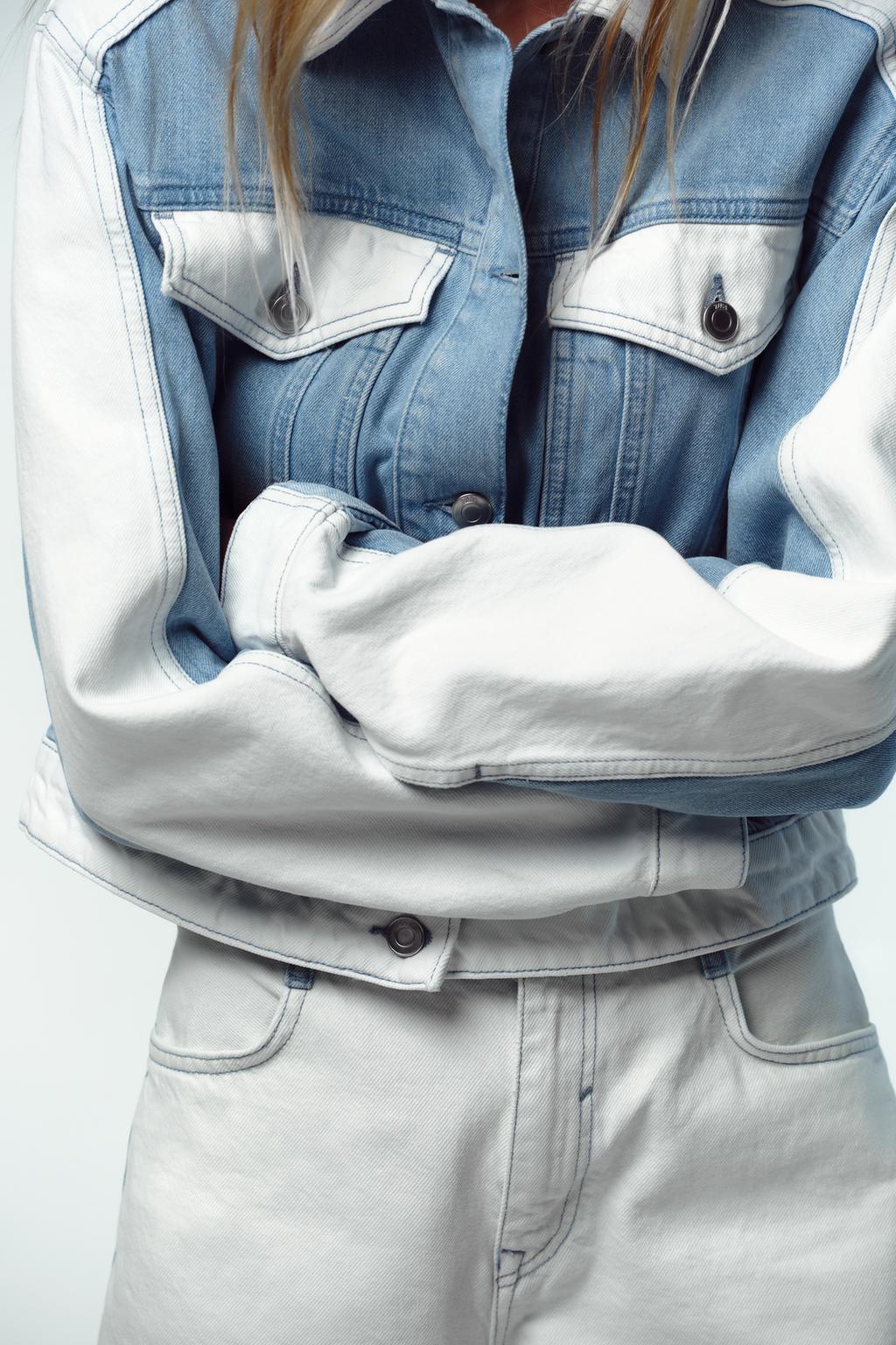 Z1975 Combined Denim Jacket