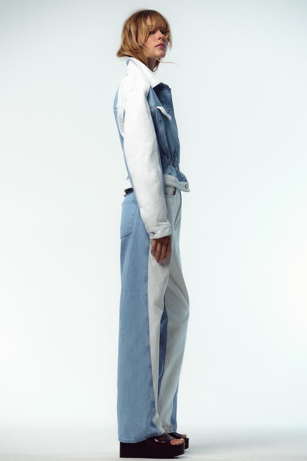 Z1975 Combined Denim Jacket