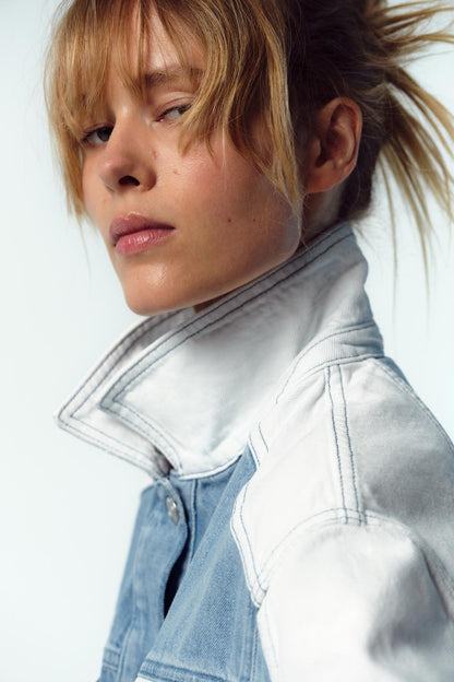 Z1975 Combined Denim Jacket