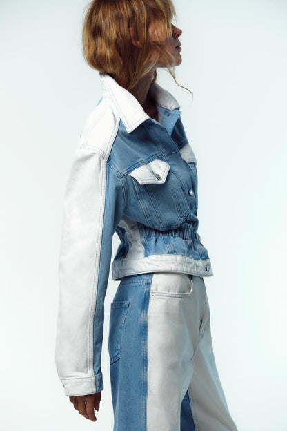 Z1975 Combined Denim Jacket