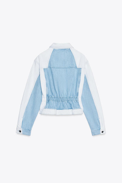 Z1975 Combined Denim Jacket
