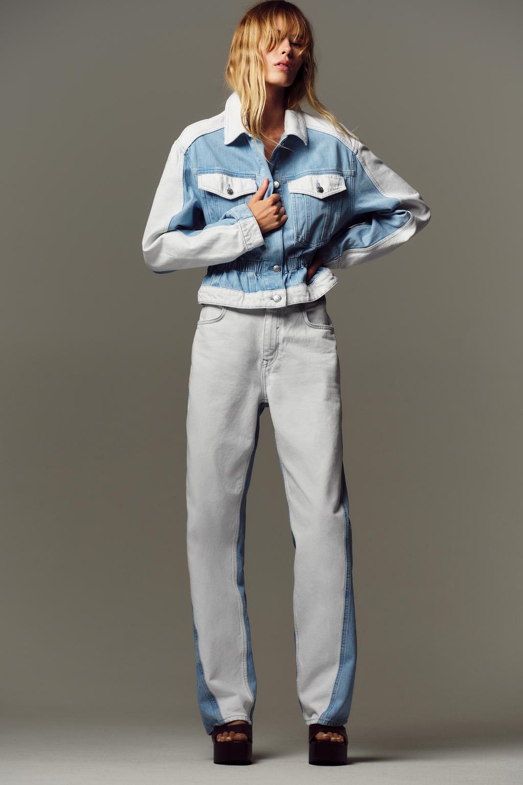 Z1975 Combined Denim Jacket