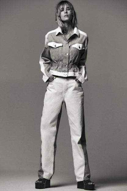 Jeans Z1975 Straight Mid-Waist Combined