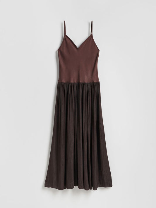 Lyocell maxi dress