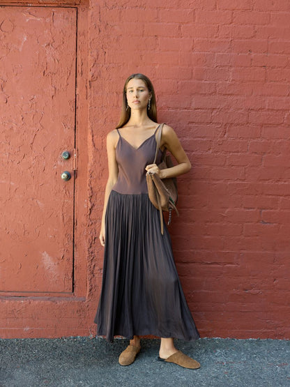 Lyocell maxi dress