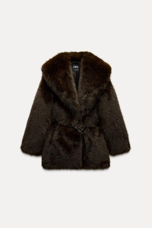 Faux Fur Coat