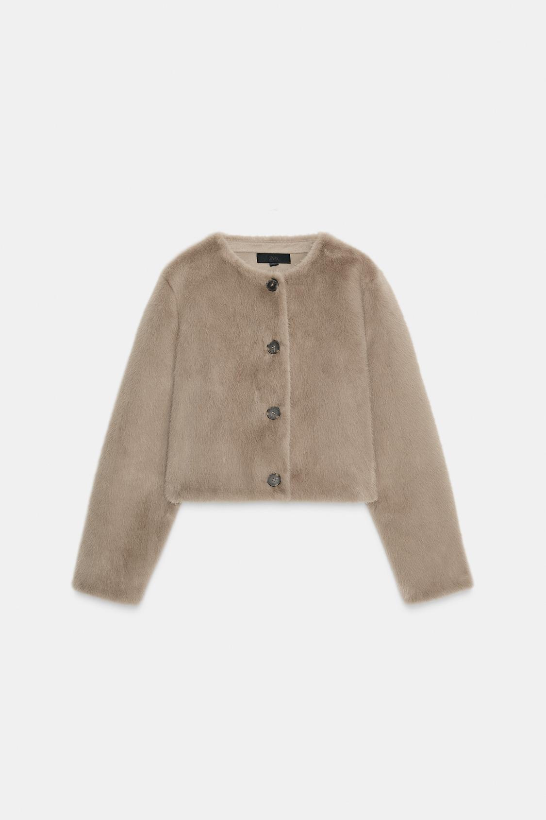 Faux Fur Short Jacket