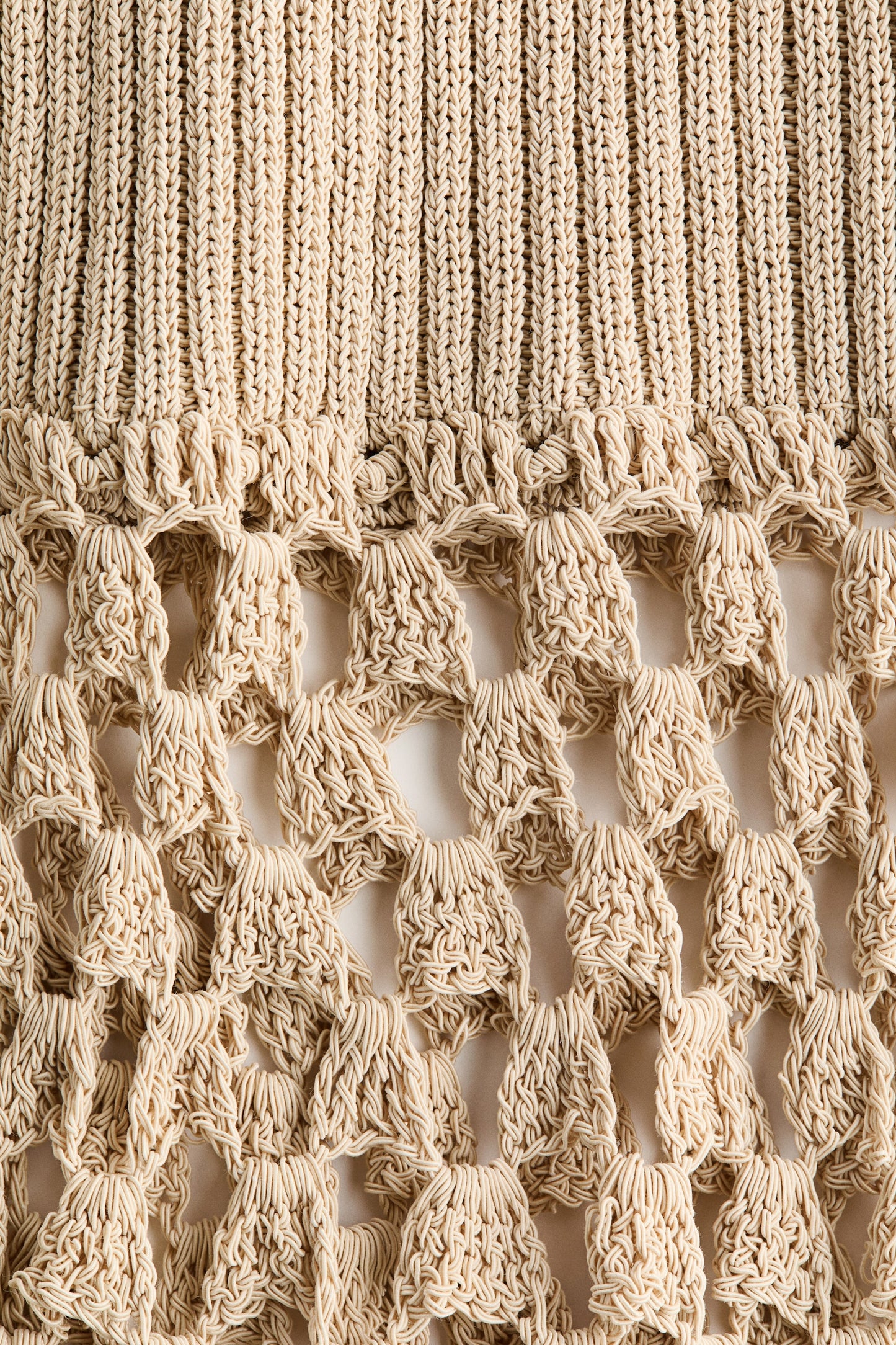 Rib-knit tie-back dress