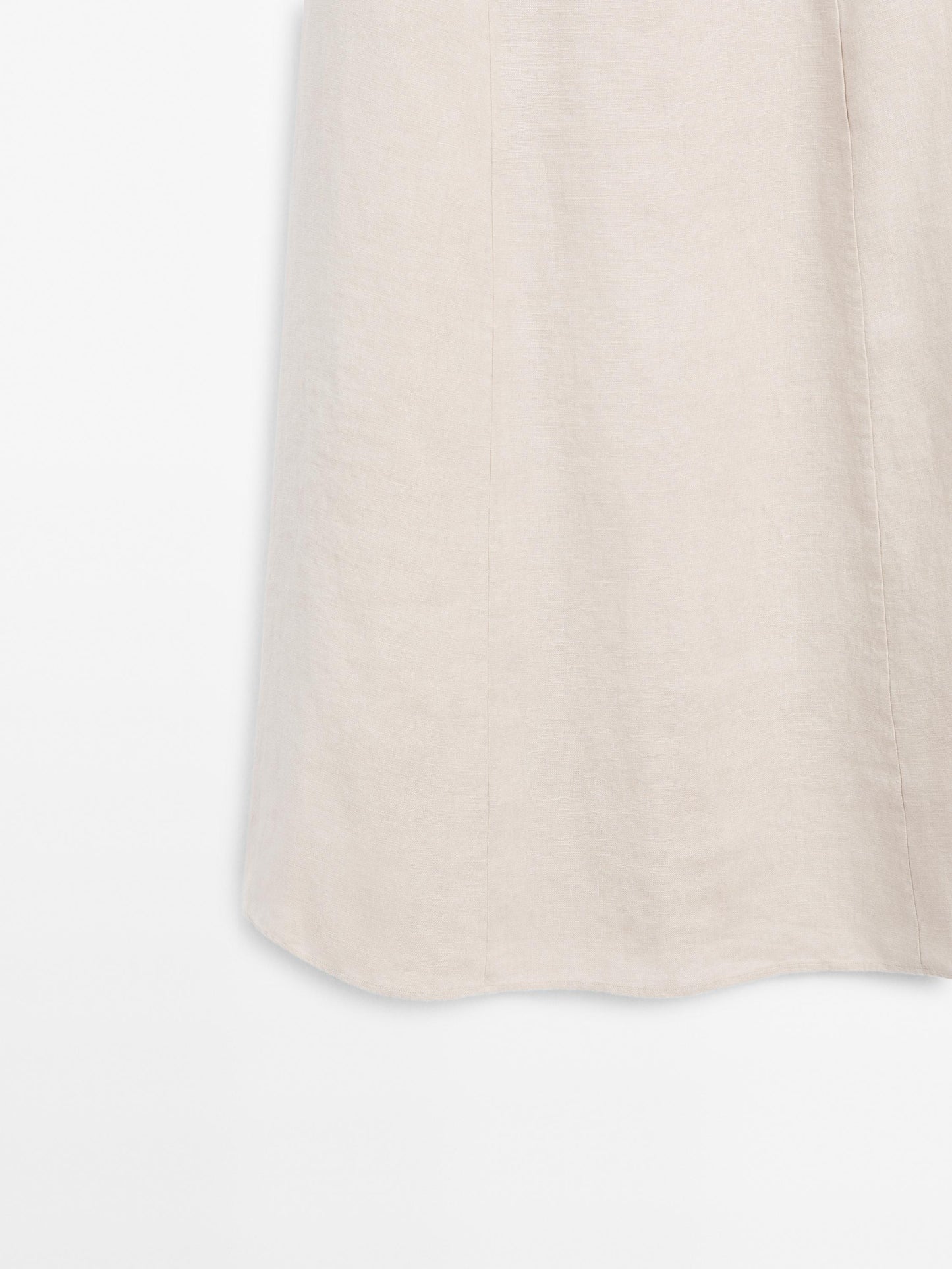 Long strapless dress