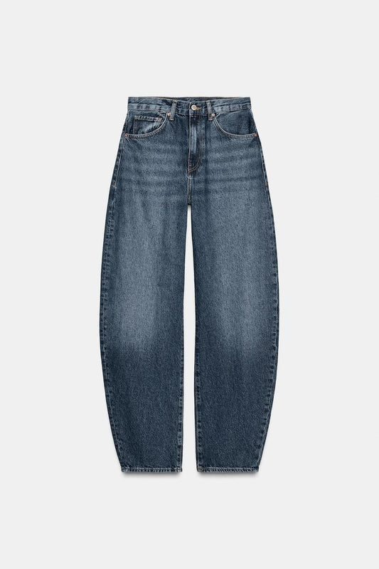 Zw Collection Balloon High-Waist Jeans