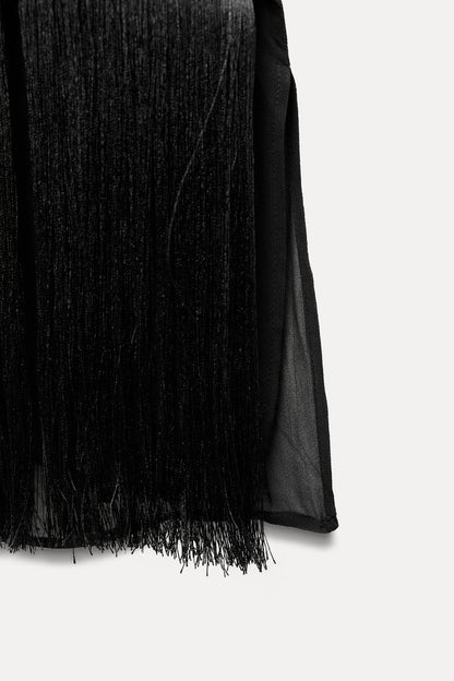 ZW Collection fringed midi dress