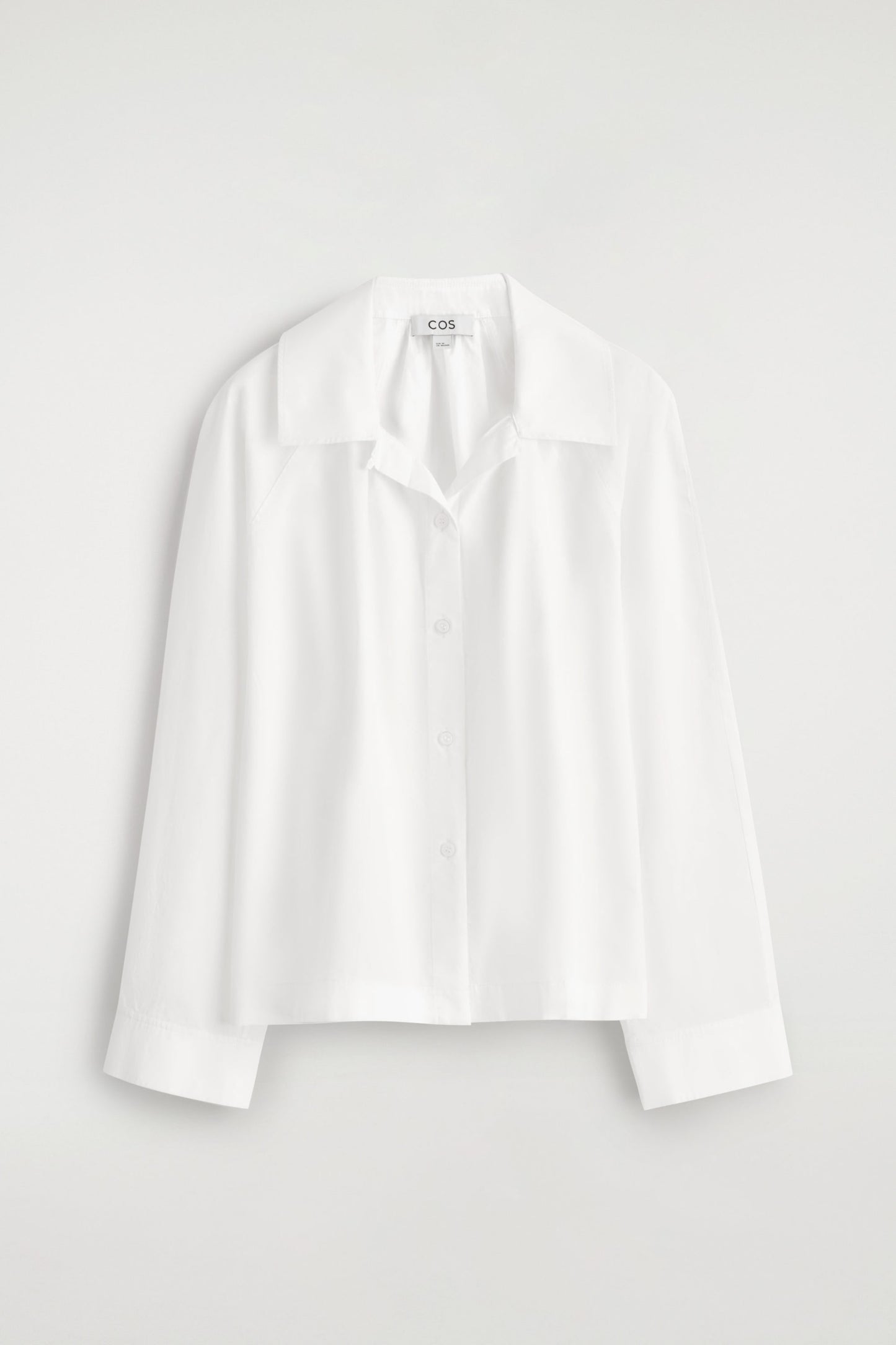 Gathered Pima Cotton Shirt