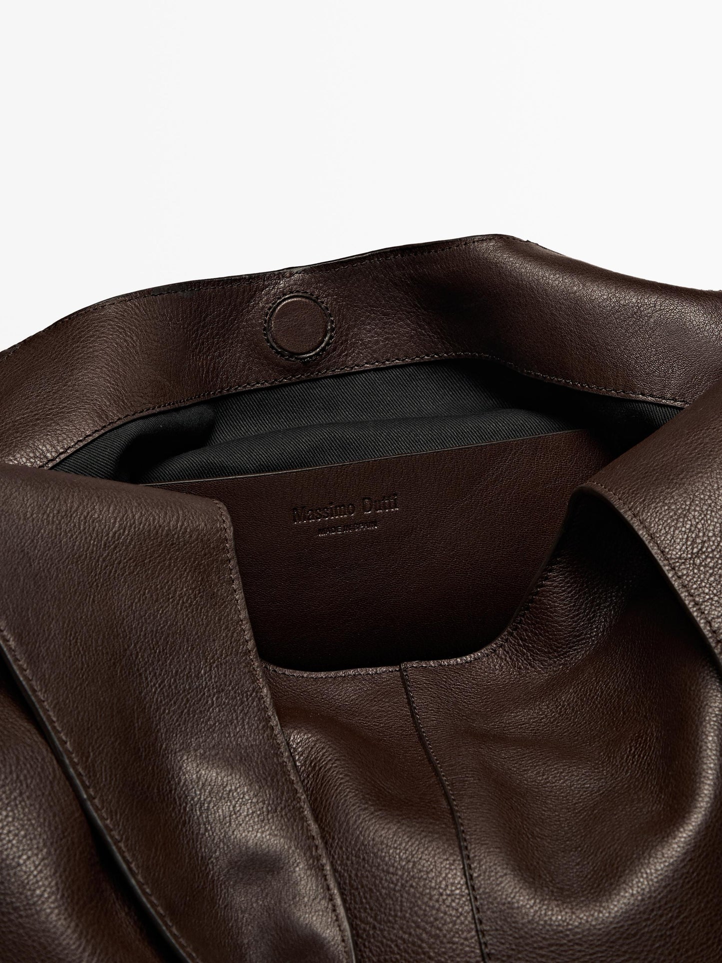 Nappa leather tote bag