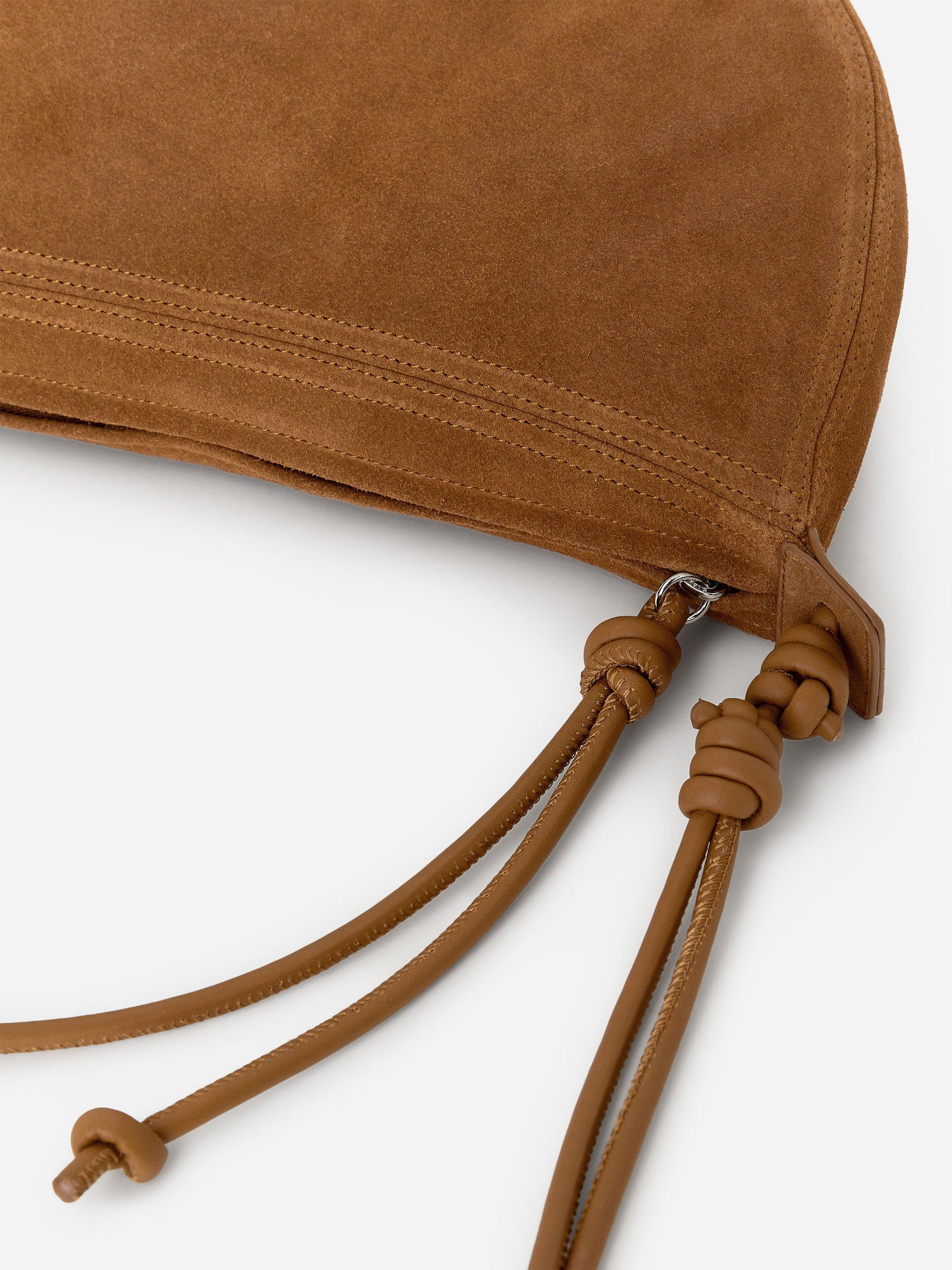 Crescent Suede Bag