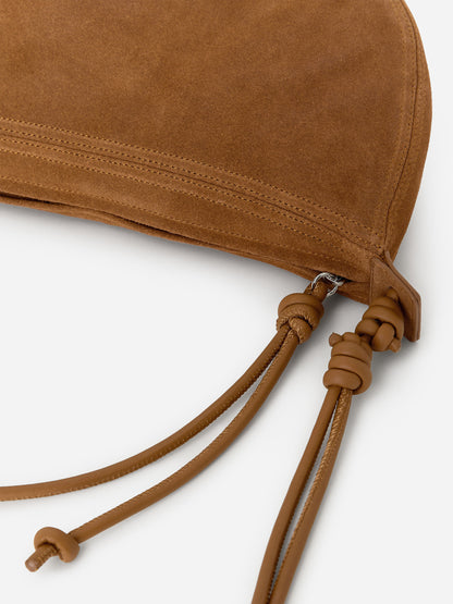 Crescent Suede Bag