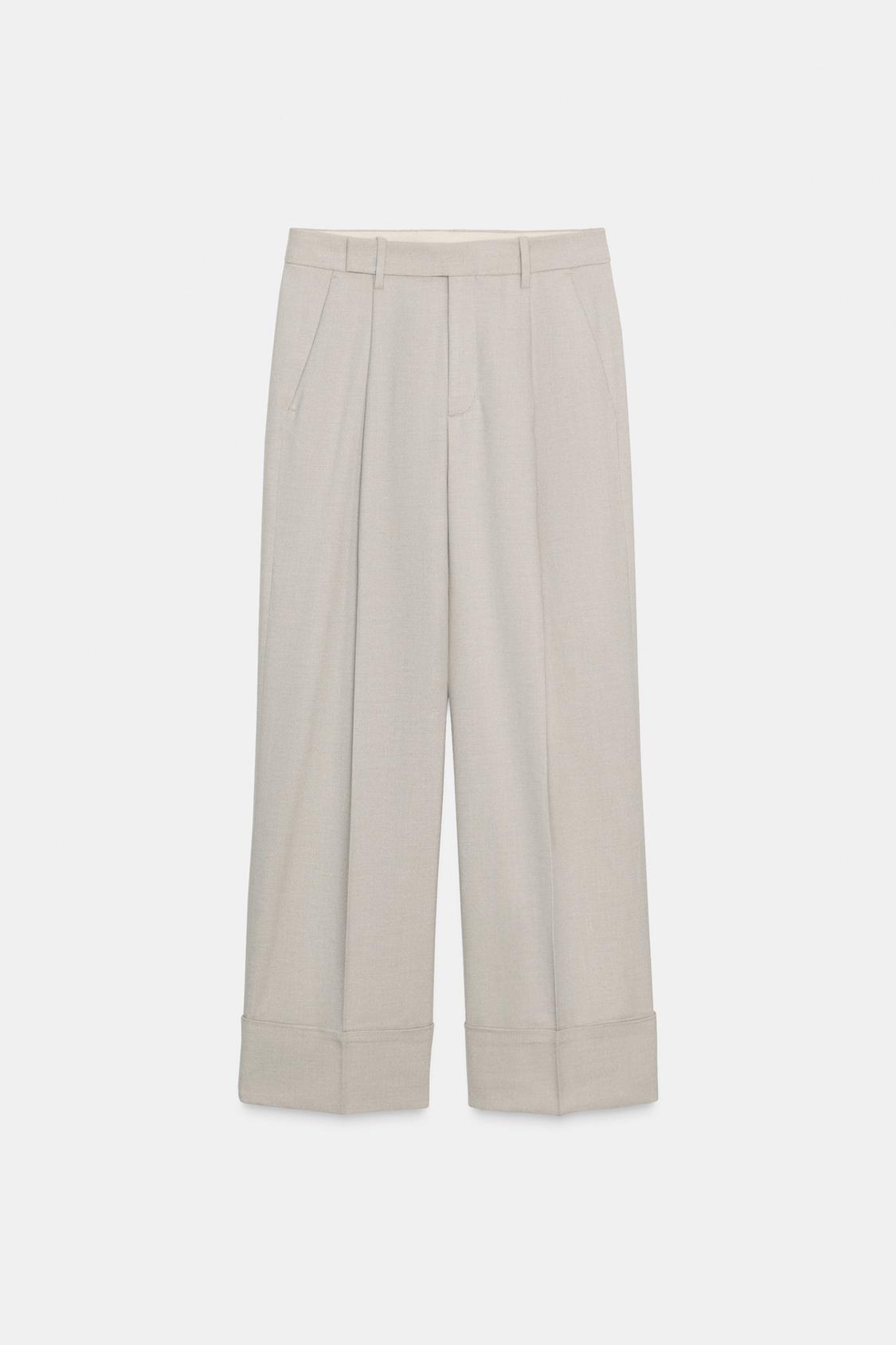 Zw Collection Darted Trousers