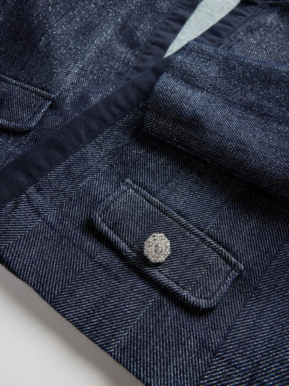 Blazer with decorative buttons