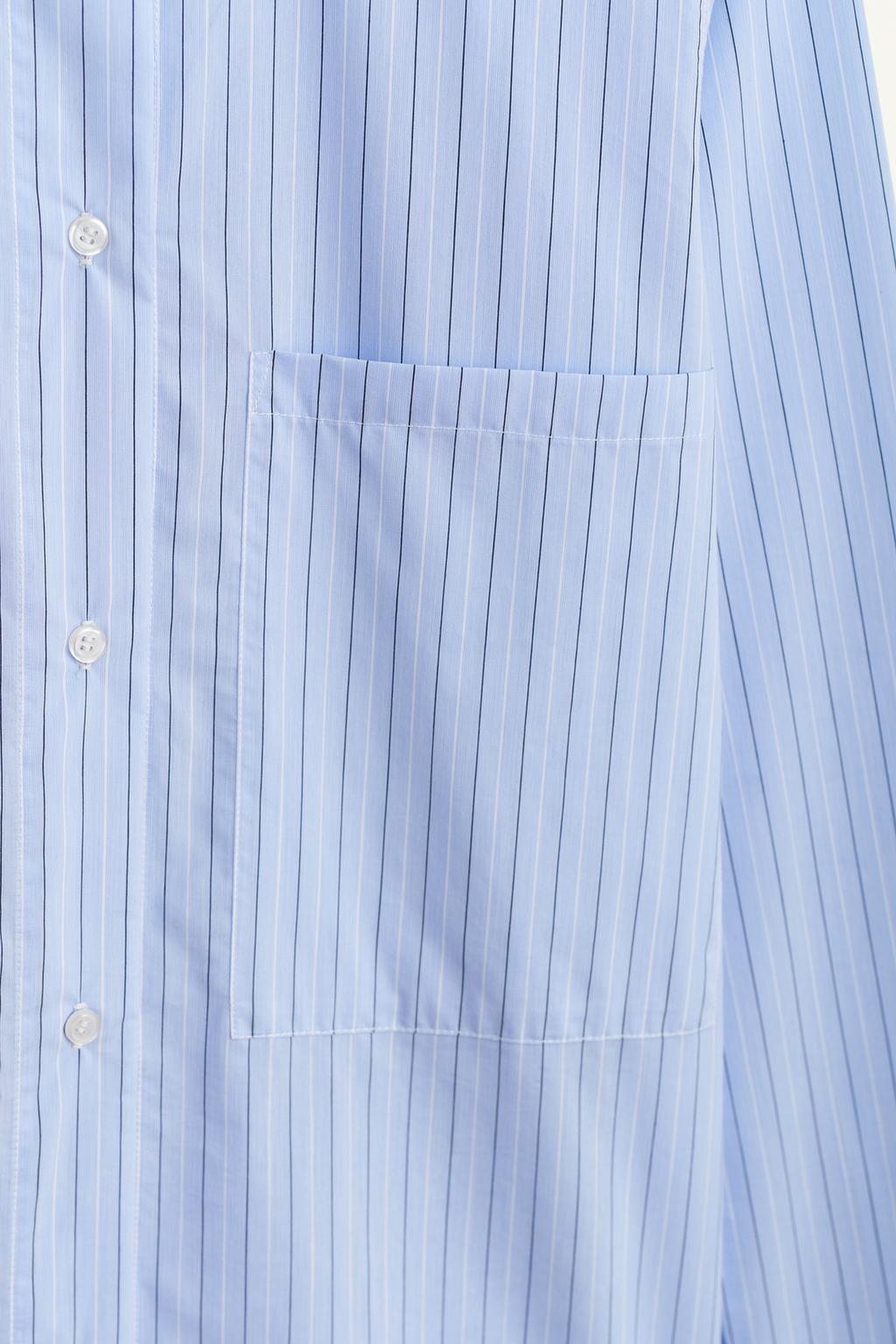 Limited Edition Striped Shirt With Contrast Collar
