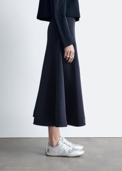 Voluminous Midi Skirt