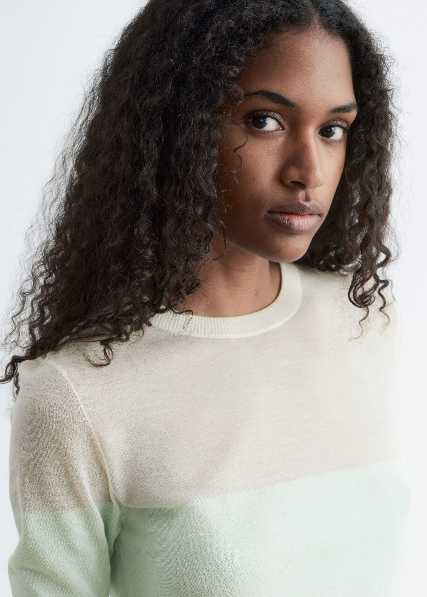Fine-knit T-Shirt
