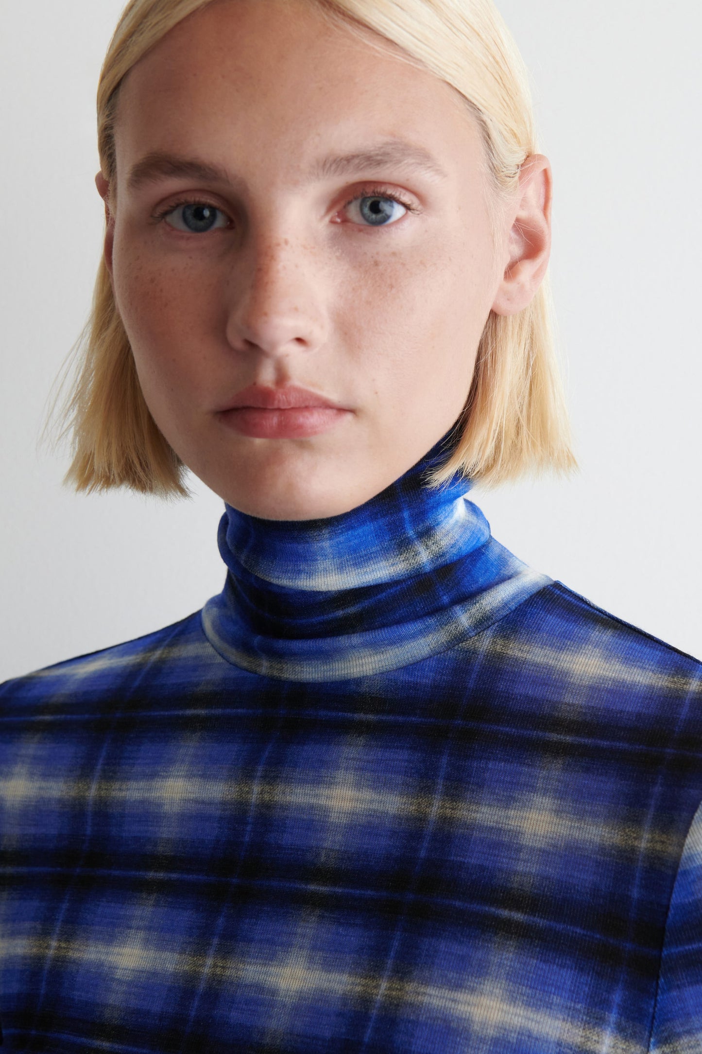 Merino Wool High-Neck Top