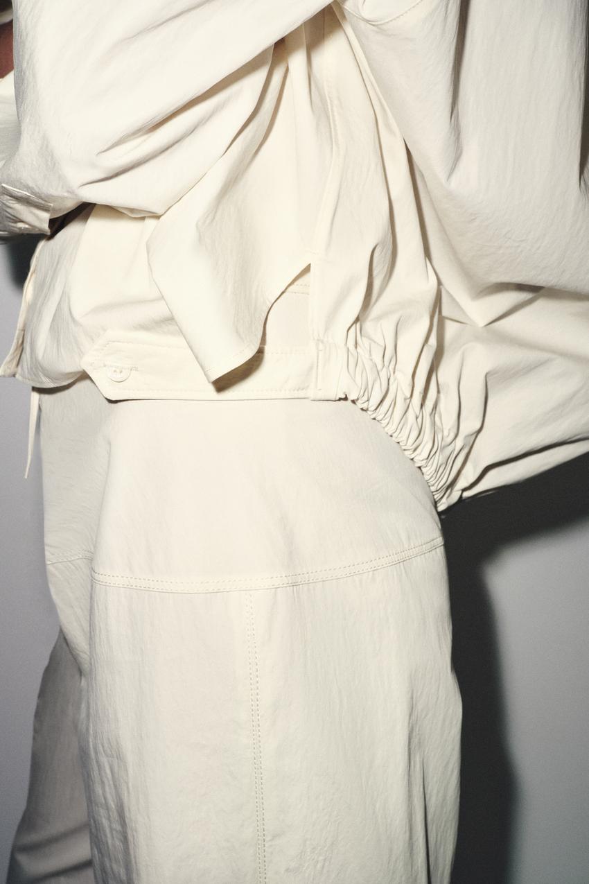 ZW Collection Trousers With Back Zip
