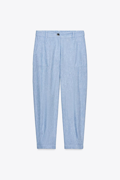 Linen Blend Joggers