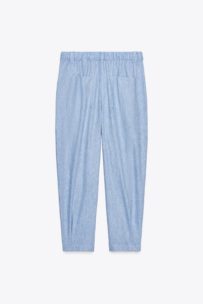 Linen Blend Joggers