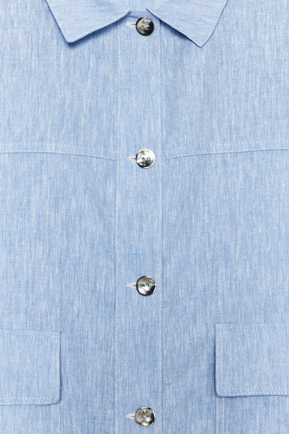 Linen Blend Overshirt