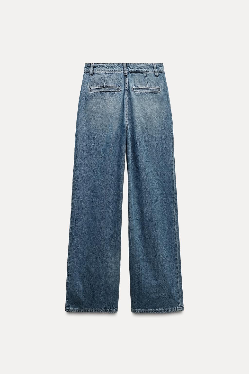 TRF Darted High-Waist Jeans