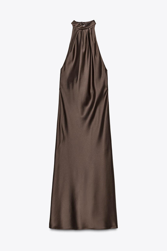 Halter Midi Dress